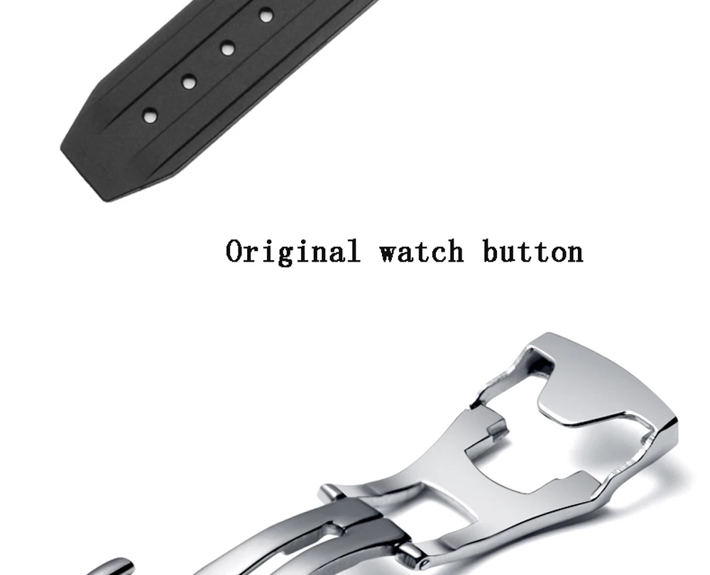 PEIYI ремешок для часов 21 мм заменить мужчин t силиконовый ремешок черный водонепроницаемый резиновый браслет мужские часы аксессуары