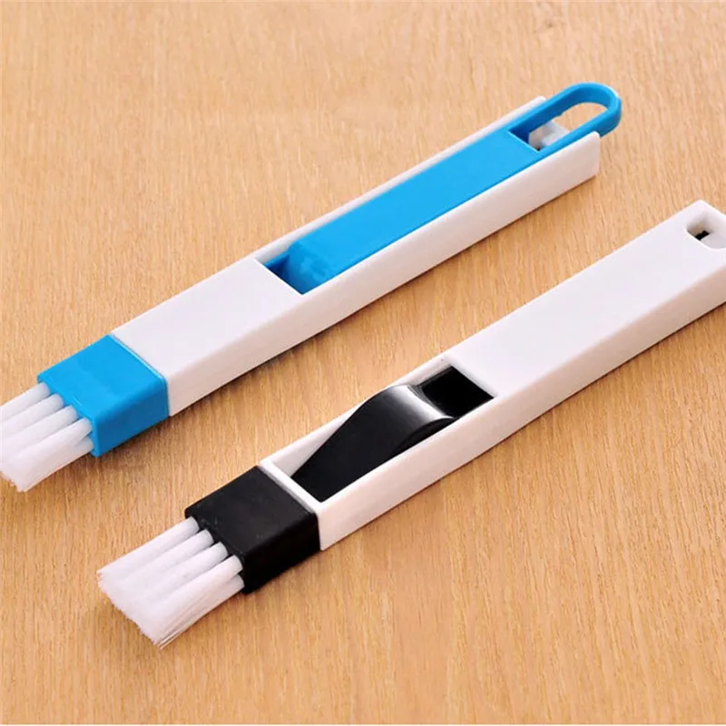 

Multi-function Window Slot Brush Dustpan Screen Keyboard Drawer Wardrobe Corner Gap Dust Removal Cleaning Brush Window Cleaner