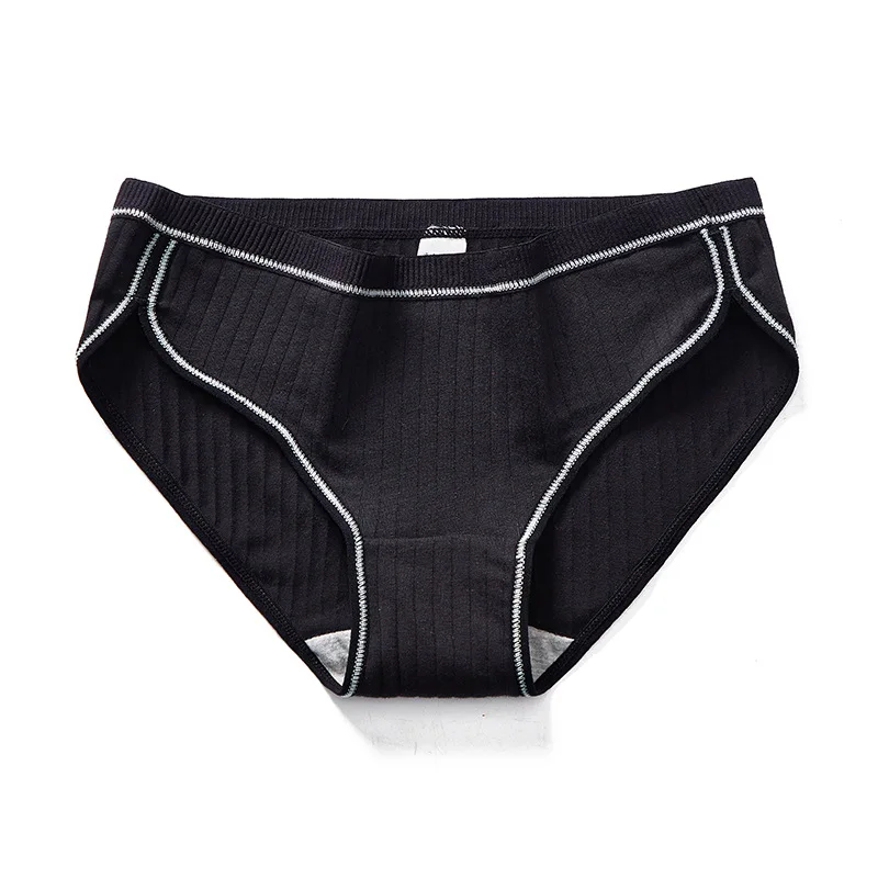 

Sexy Breathable Cotton Panties For Women Seamless Briefs Plus size Underwear Underpants Low-Waist Female Fashion Intimates XXL#D
