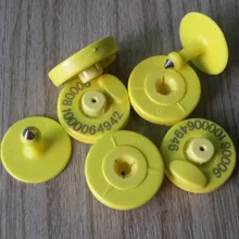 Животных RFID электронная Ушная бирка с EM4305 Много 100 шт