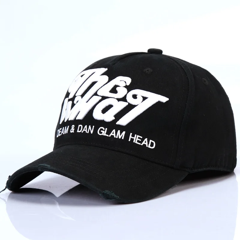 

DSQICOND2 Cotton Baseball Caps DSQ Letters High Quality Men Women Cap Custom Design ICON Logo Bonnet Homme Hat Black Cap Dad Hat