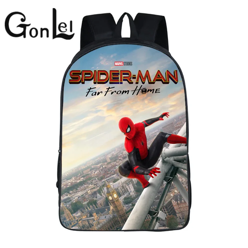 

Spider-Man: Far From Home Spiderman Boy Girl Children Kindergarten School Bag Teenager Schoolbags Kids Student Backpacks