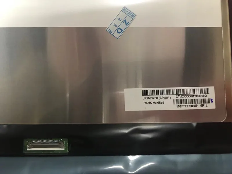 15," FHD ЖК-дисплей Экран дисплея LG LP156WF8-SPA1(SP)(A1) edp 30pin 1920X1080 ips