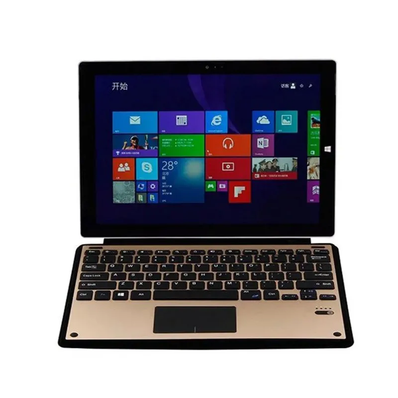 Ultra Thin Detachable Aluminium Wireless Bluetooth Keyboard Stand Case