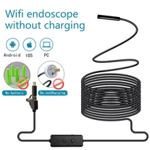font b Wireless b font Endoscope WiFi Borescope Inspection Camera 720P HD Snake Camera With