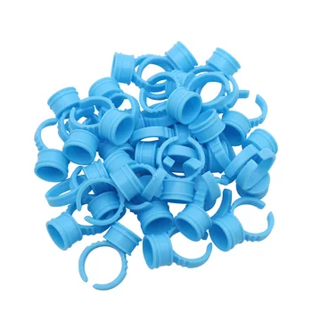 

MISS ROSE 20Pcs x Glue Ring Shaped Holder Eyelash Growing & Grafting Makeup Tool Kit for Eyelash Extension Salon