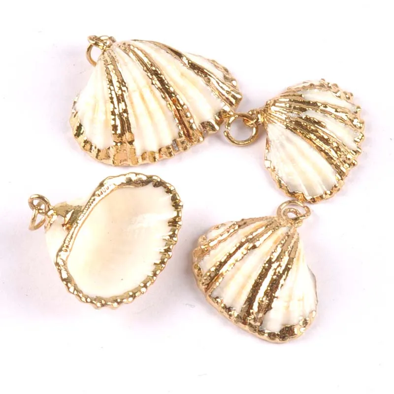 20-27 мм Подвески в виде ракушки подвески из раковины натуральный корпус