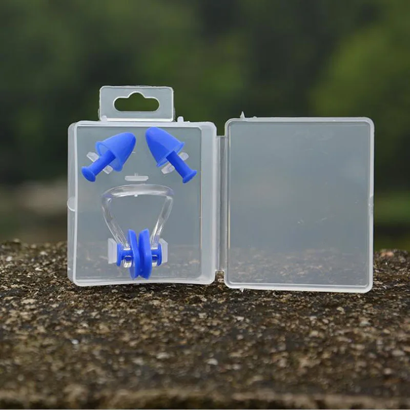 Tampões para os Ouvidos e Nariz Viagem do Sono Tampões de Ouvido à Prova Pares Lote Cogumelo Sílica Gel Clipe Cônicos Noise Prevenção Mr123 Natação d' Água 40 - 4 High Quality Beleza e saúde