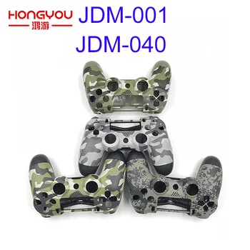 

Replacement Camouflage green Housing Shell Case Cover For Playstation 4 PS4 Pro Controller JDM/S-001 JDM-040 Upper Bottom Shell