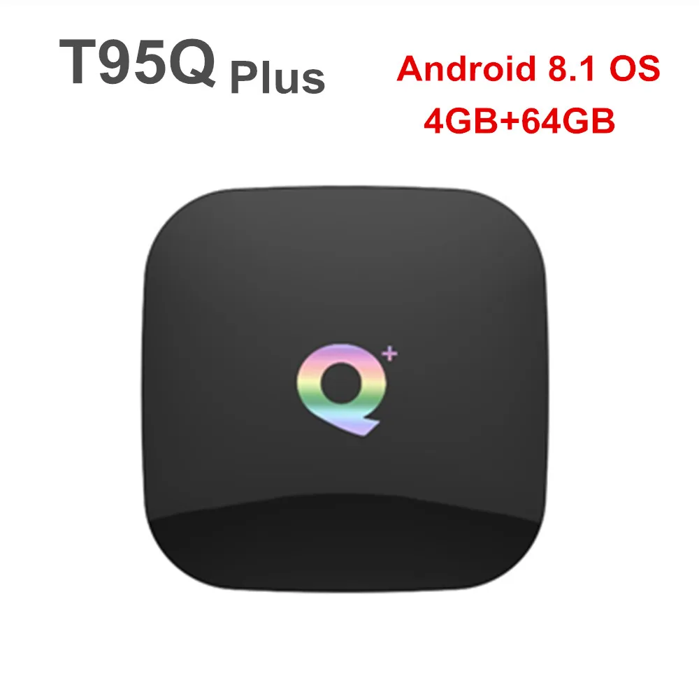 NEW T95Q Plus TV Box Android 8.1 4G32G 64G HDMI 2.0 H6 Quadcore 2.4G WIFI VP9-10 Profile-2 up to 6K Smart Media Player NEW T95Q Plus TV Box Android 8.1 4G32G 64G HDMI 2.0 H6 Quadcore 2.4G WIFI VP9-10 Profile-2 up to 6K Smart Media Player