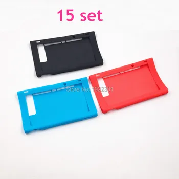 

15 set Protective Cover Case Silicone Cover Skin For Nintendo Switch NS NX Silicone Rubber Gel Replacement