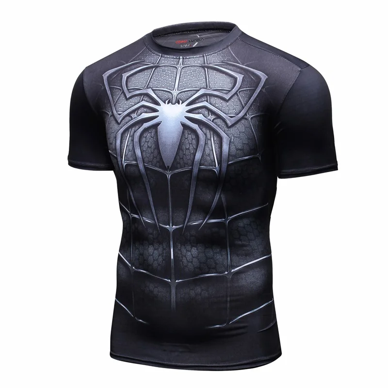 Hombres ropa deportiva Cody Lundin Marvel increíble araña Spiderman sublimado traje T camisa hombre Crossfit niño Camisetas Tops Hombres ropa deportiva Cody Lundin Marvel increíble araña Spiderman sublimado traje T camisa hombre Crossfit niño Camisetas Tops