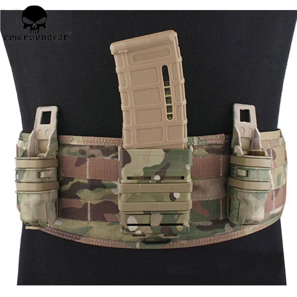 Ремень EMERSONGEAR Molle тактический страйкбольный Пейнтбольный армейский с подкладкой