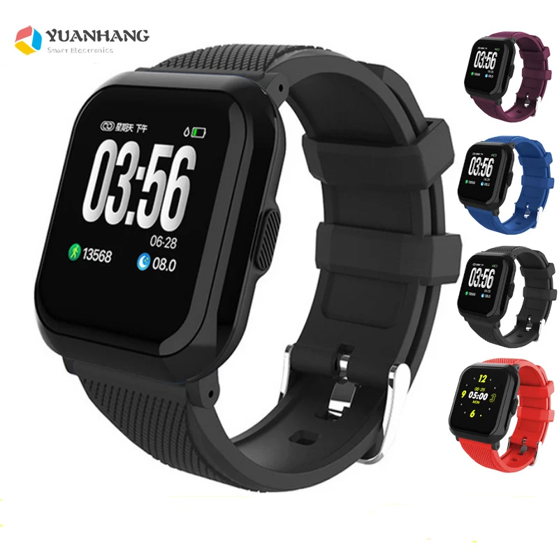 

2019 IP68 Waterproof Full Screen Smart Bracelet Wristwatch 1.3" TFTSMS Call Remind Sleep Heart Rate Fitness Tracker Sport Watch