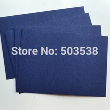 100 UNIDS/LOTE, tarjetas en blanco azul Marino. Paper crafts. Drawing toys. Early learning educational DIY. Creative hobby. Wholesale.5.5×10.8cm