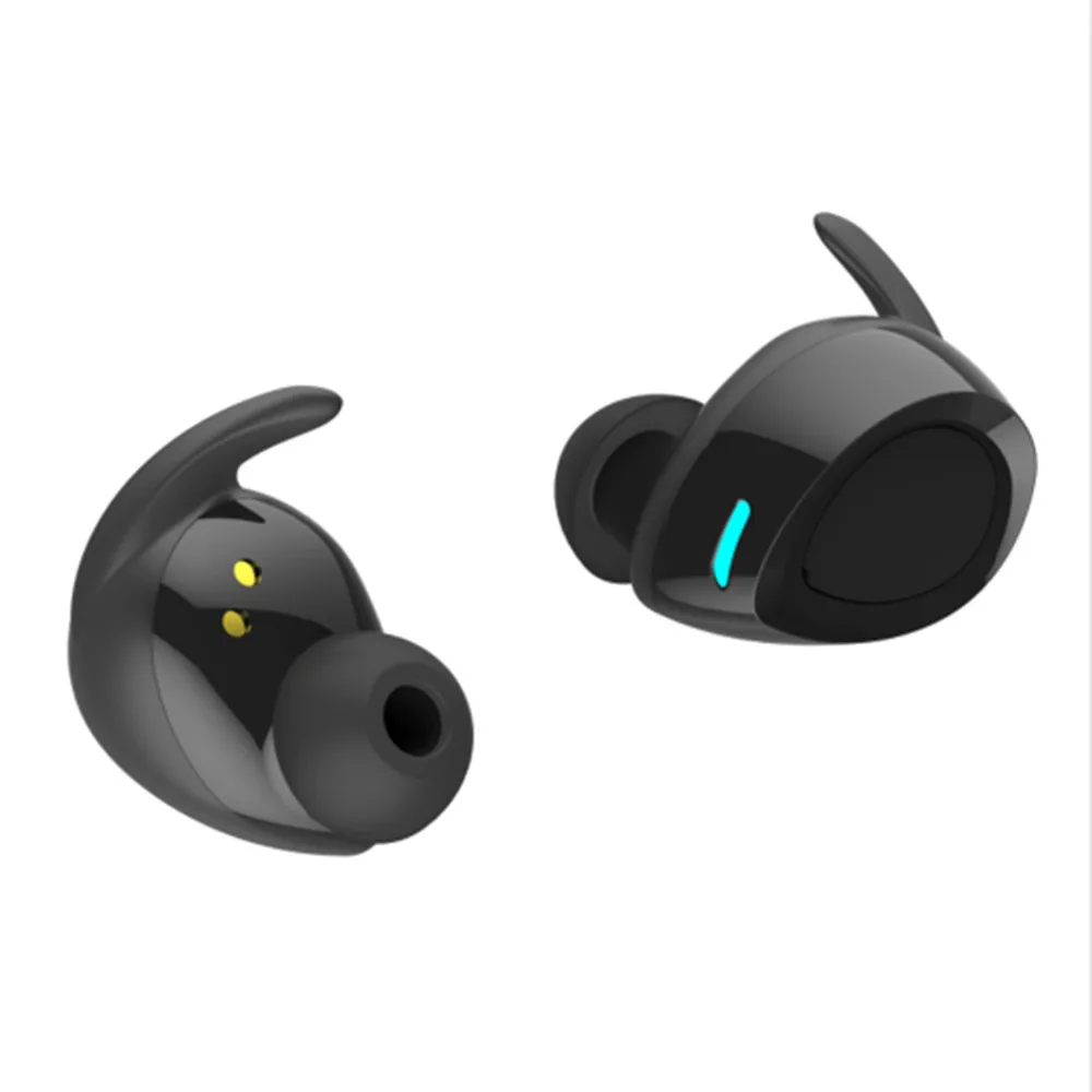 ES60 Tws Double True Wireless Earphones Headset Audifonos Bluetooth V5.0 Earpieces Sport Earbuds for Iphone Android Smart phone
