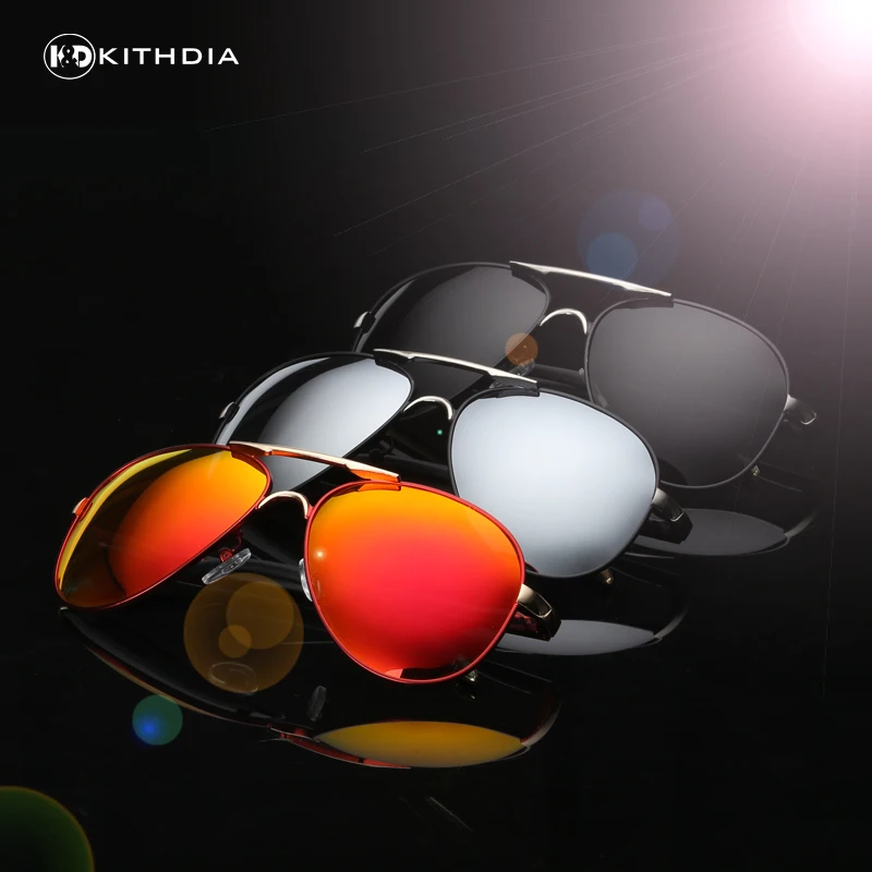 KITHDIA High Quality Brand Designer Cool HD Polarized Men Sunglasses UV