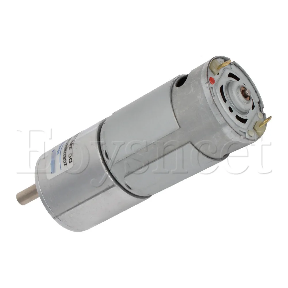 37mm 24V DC 300RPM Replacement Torque Gear Box Motor