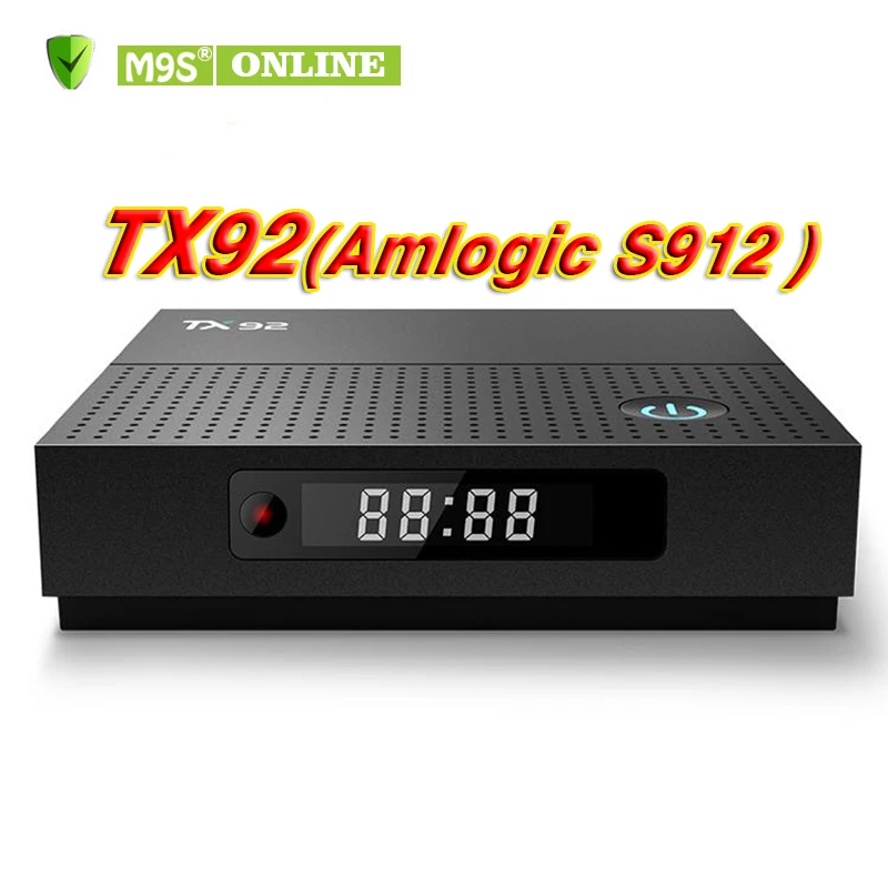 10 шт./партия M9S TX92 3g 32G Android 7 1 Smart tv Box Amlogic S912 Восьмиядерный Bluetooth 2 4G 5 8G Wifi 1000M LAN 2G 16G