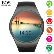 Smartwatch 2016 Здоровье Heart Rate Monitor Android Смарт Часы Телефон Сим-Карты Сон Спорт Шагомер Сидячий Музыка Bluetooth Ios