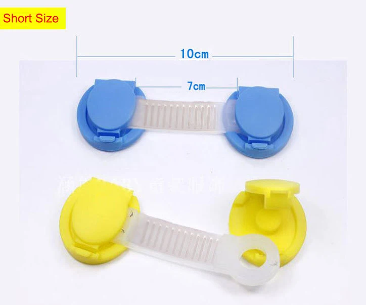 10 шт./лот детская безопасности замок для шкафа Дверь Ящики, холодильник замки защита детей безопасность Пластик безопасности