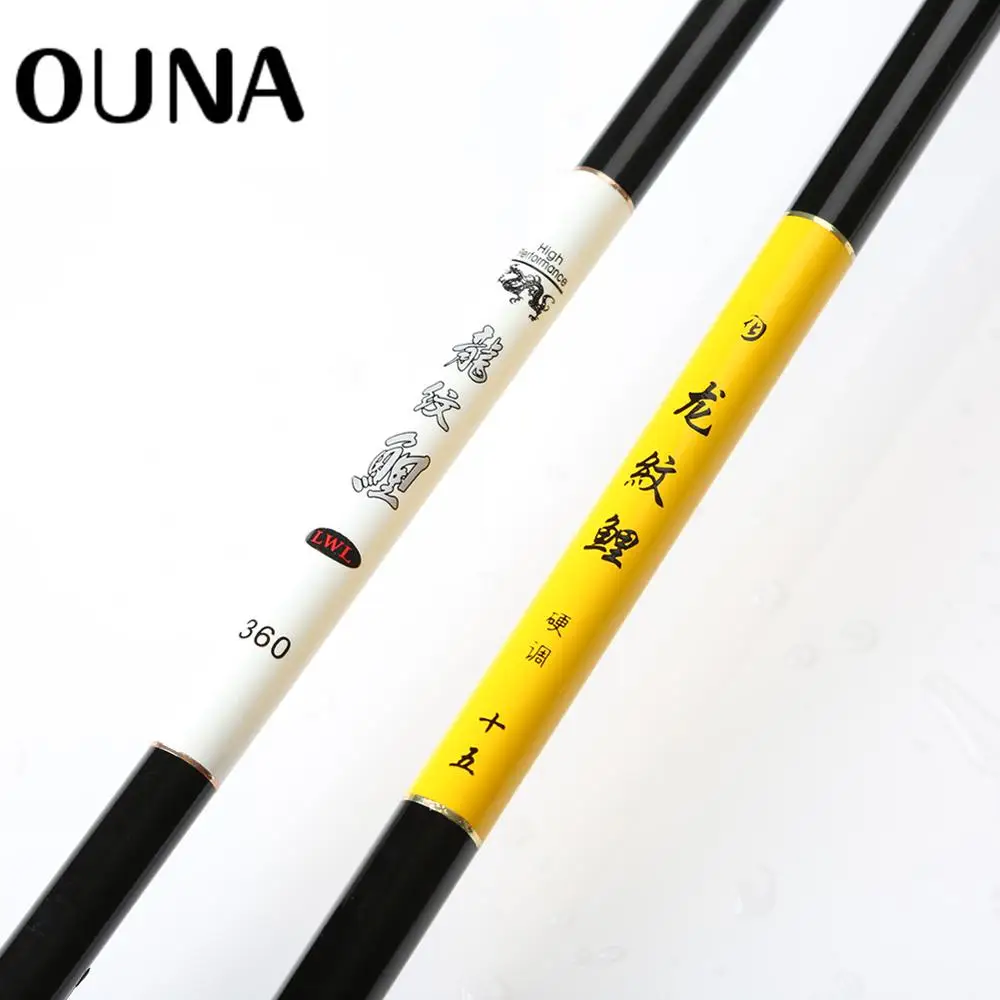 

2.4M 2.7M 3.6M 4.5M 5.4M 6.3M 7.2M Spinning Fishing Rod M Power Telescopic Rock Carp Feeder Carbon Fishing Rod