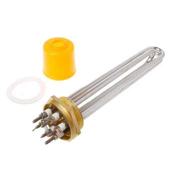 安い 3KW/4.5KW/6KW 220 ボルト水タンク DN40 加熱パイプ水ヒーター電気浸漬要素エネルギー