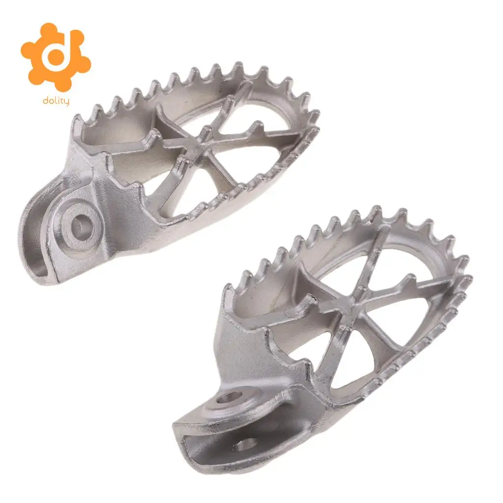 Footrest Footpegs Foot Pegs Rest For Pit Dirt Bike Yamaha PW50 PW80 TW200