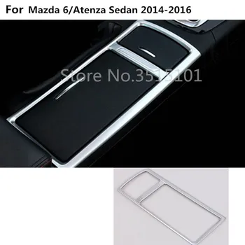 

Car Cover Stick Middle Shift Stall ABS Matte Paddle Cup Switch Frame Lamp Trim For Mazda 6/Atenza Sedan 2014 2015 2016 2017 2018