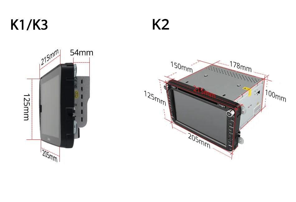 Top Ownice 2 Din K1 K2 Android 9.0 Octa Core Car DVD Player For Volkswagen Passat POLO GOLF Skoda Seat 4G LTE Nerwork 32GB ROM 32