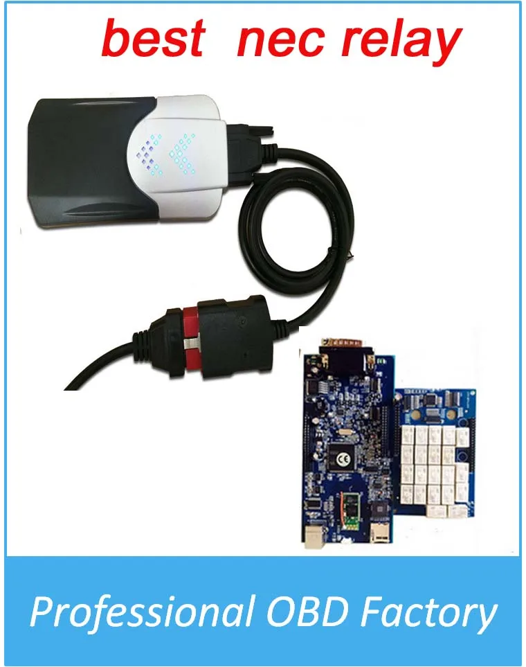 

2016 New vci NEC tcs CDP no bluetooth with NEC Relays 201501 software work for  moreBm-w cars