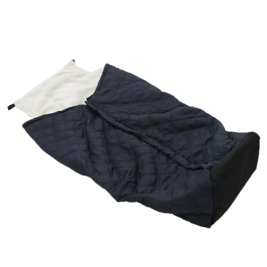 Plush Fleece Lining Wheelchair Warmer Cover Wheel Chair Blanket Winter