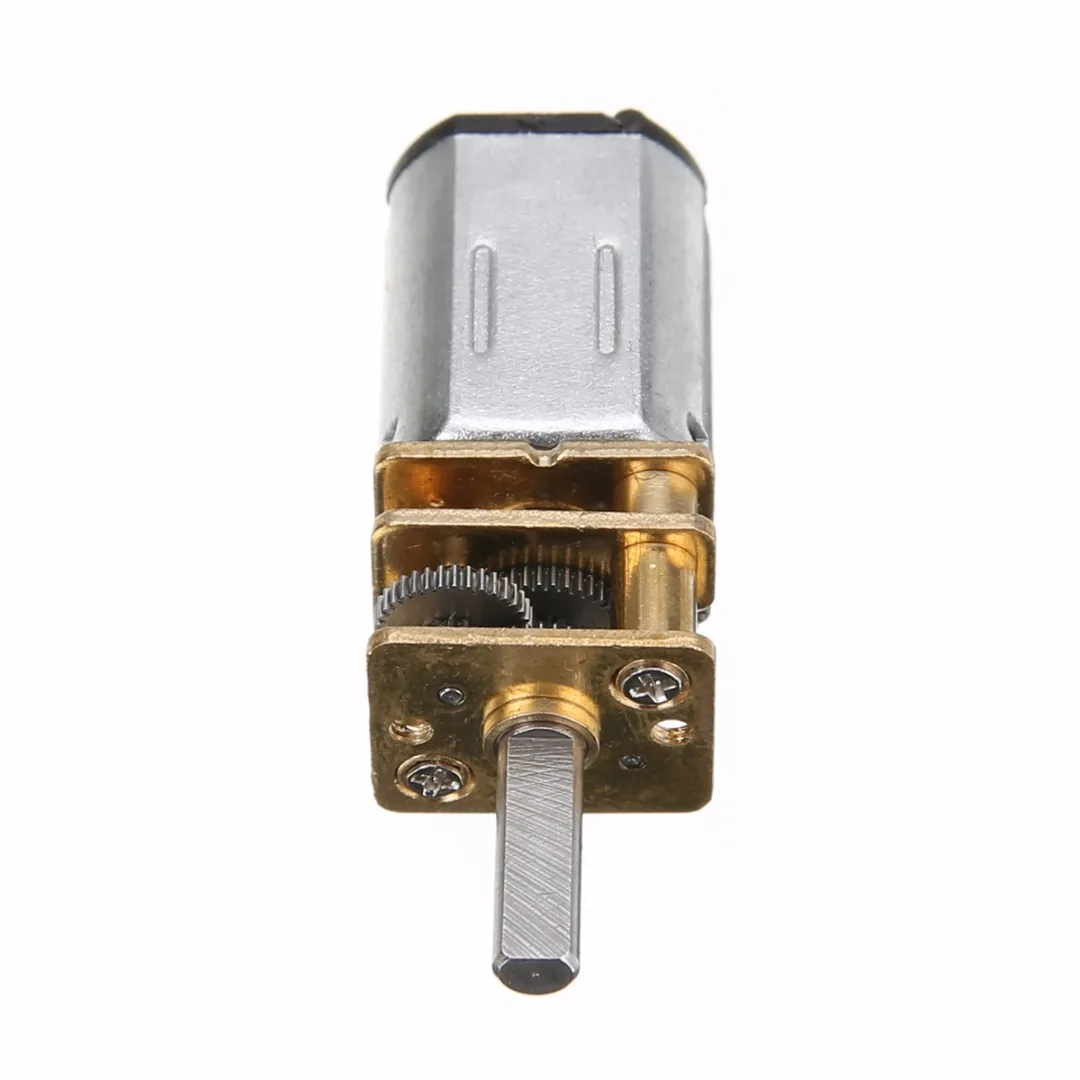 DC 6V 200RPM Mini Metal Gear Motor with Gearwheel Model:N20 3mm Shaft Diameter For RC Car Robot Model Toys House Appliance Parts