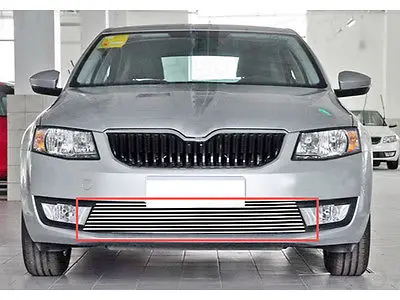 Накладка решетки радиатора передней нижней части для Skoda Octavia MK3 A7 2015 2016 |