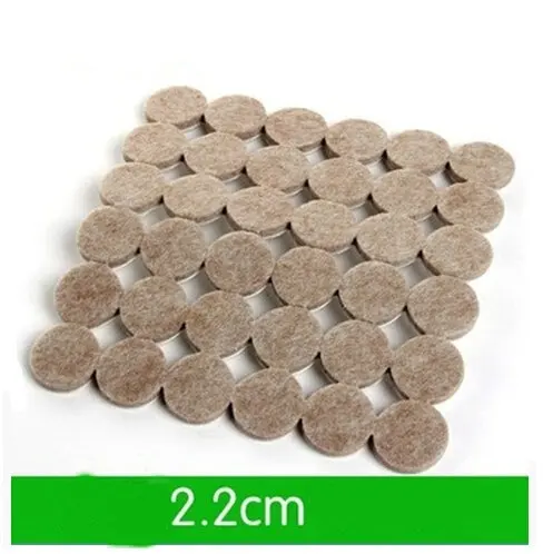 

180 Pieces Furnitures Nonskid Square Protective Pad Mat Beige 2.2cm