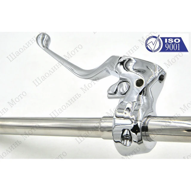 Chrome Aluminum Motorcycle brake clutch lever assembly for 25.4mm 1