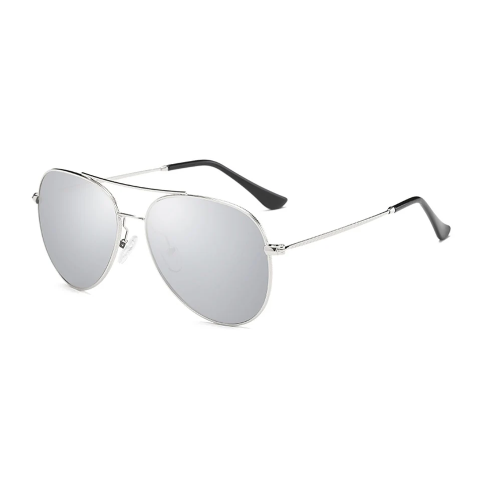 ELITERA, фирменный дизайн, мужские классические солнцезащитные очки, поляризационные, мужские очки для вождения, рыбалки, солнцезащитные очки для мужчин, Oculos Gafas - Цвет линз: silver