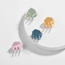 LUNA CHIAO модные аксессуары для волос матовые цвета коготь для волос женский мини цветной металлический Когти для волос