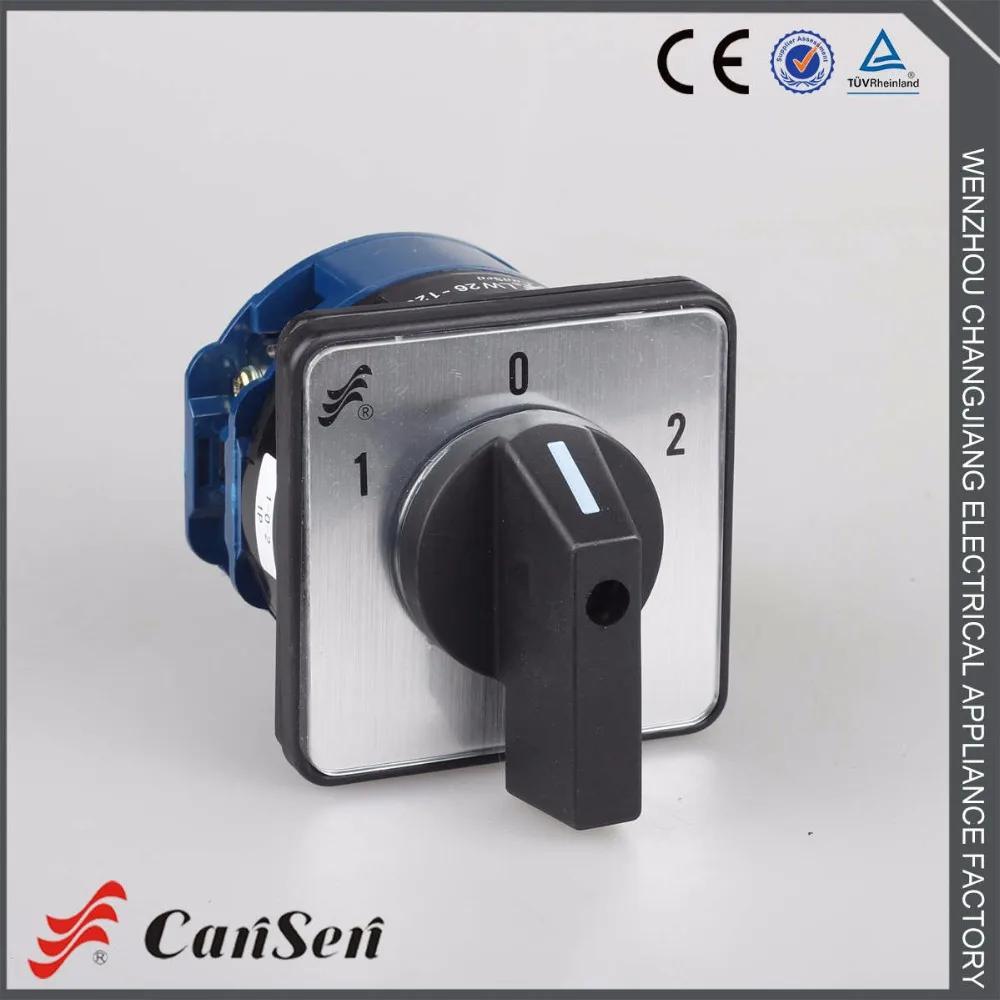 

125A Cam Switch 1-0-2 1 Poles 4 terminals (CE, TUV)