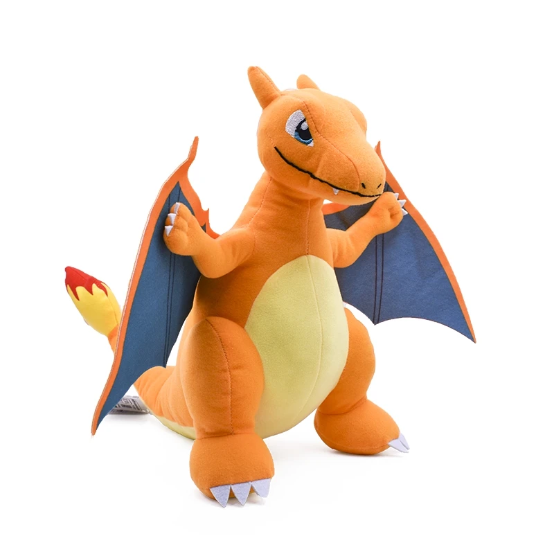 Anime 5 Style Charizard Catoon Plush Toys Doll Charizards Center Mega Evolution Soft Stuffed Animal Children Dolls Gift