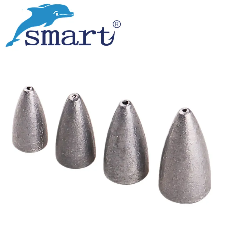 Свинцовые грузила Smart 10 шт./лот 3 5 г 4 8 6 для ловли карпа рыболовные свинцовые в