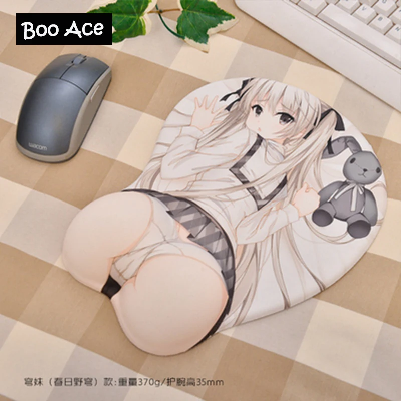 Касугано Сора Аниме 3D Oppai Мышь коврик для мышки | Компьютеры и офис