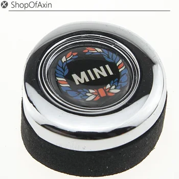 

Laurel wreath Chrome Polished Finish Engine Start stop Button Push Cap Cover For 2nd Gen MINI Cooper R55 R56 R57 R58 R59 R61 R60