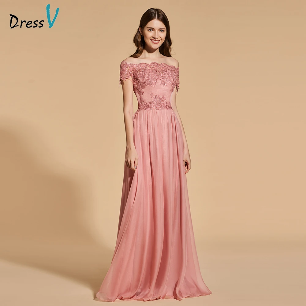 dark pink formal dress