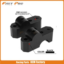 CNC Заготовка руль Fat стойки для руля Крепление Адаптер зажима для Benelli BJ300 TNT300 BN300 BJ TNT BN 300