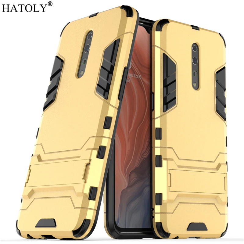 For Cover OPPO Reno Z Case Rubber Robot Armor Shell Hard PC Back Phone Cover for OPPO Reno Z 2 Protective Case for OPPO Reno Z oppo phone cases