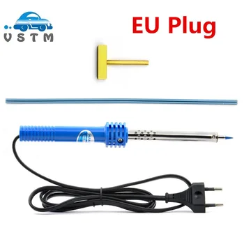 

2018 220V-240V 40W Pencil Tip Soldering Iron Welding Gun Tool with Solder T-head Rubber strip for LCD Pixel Repair Ribbon Cable