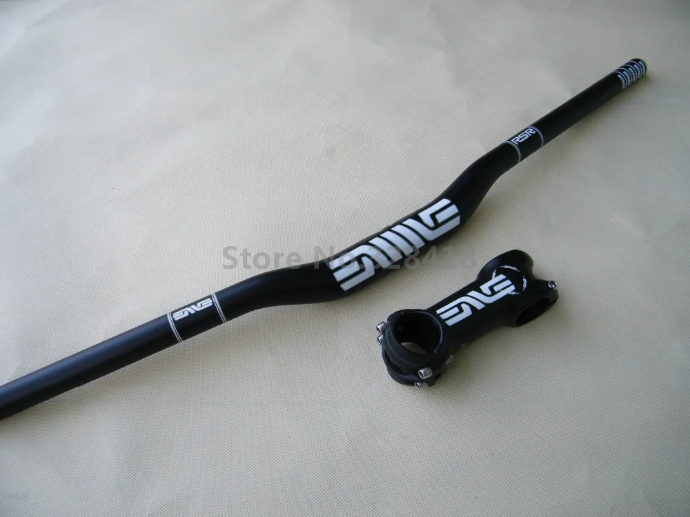 New ENVE carbon bicycle flat/rise handlebar 620/640/660/680/700*31.8 stem 80/90/100/110 bike parts | Спорт и развлечения