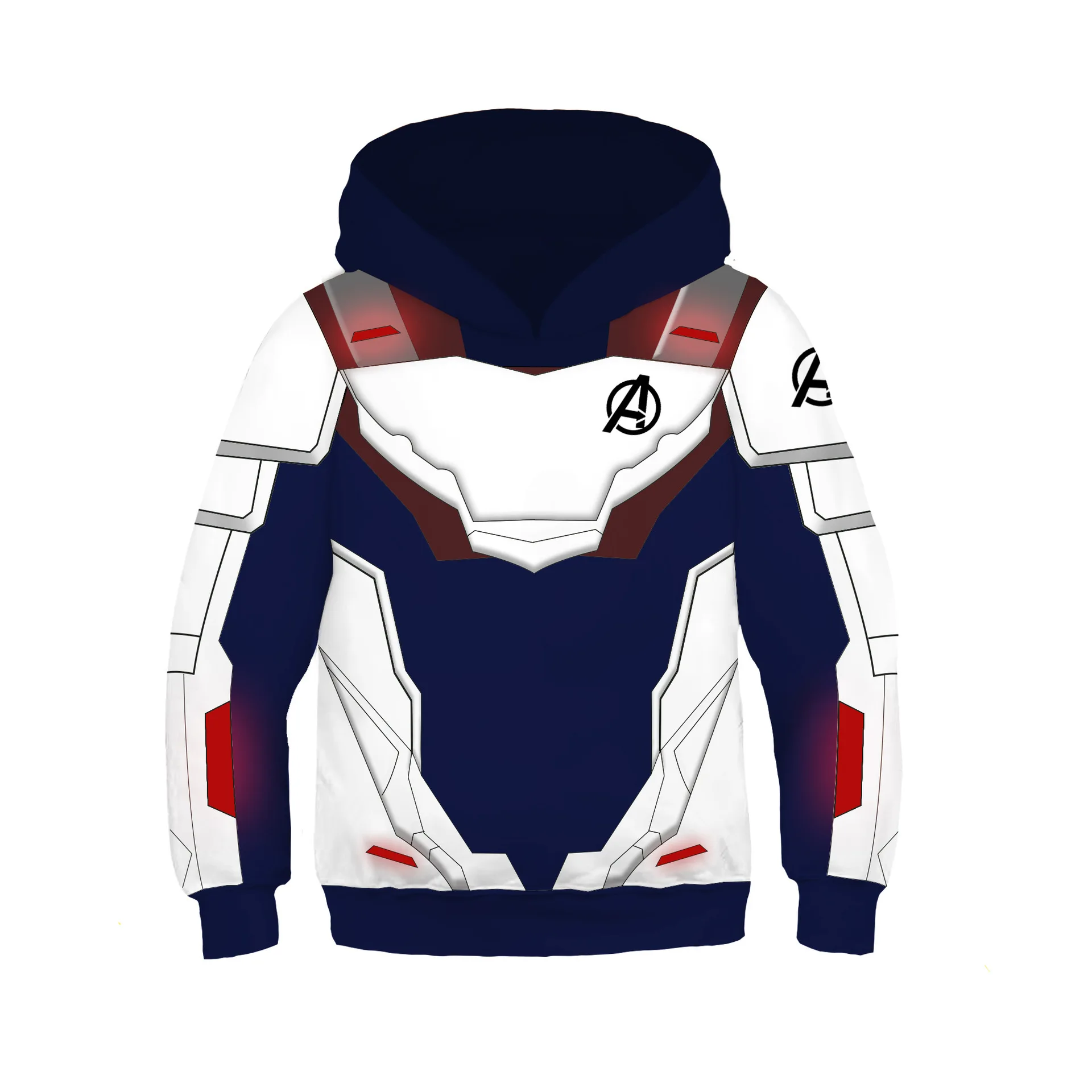 Kids The Avengers Endgame Quantum Realm Cosplay hoodies sweatshirts Fashion Boys Girls Thanos Captain Marvel Superhero Costume