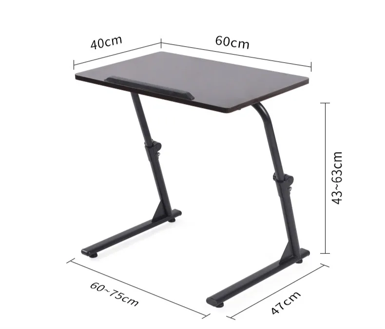 A simple bedside Wo language notebook computer desk folding lazy table bed sofa table learning desk A simple bedside Wo language notebook computer desk folding lazy table bed sofa table learning desk